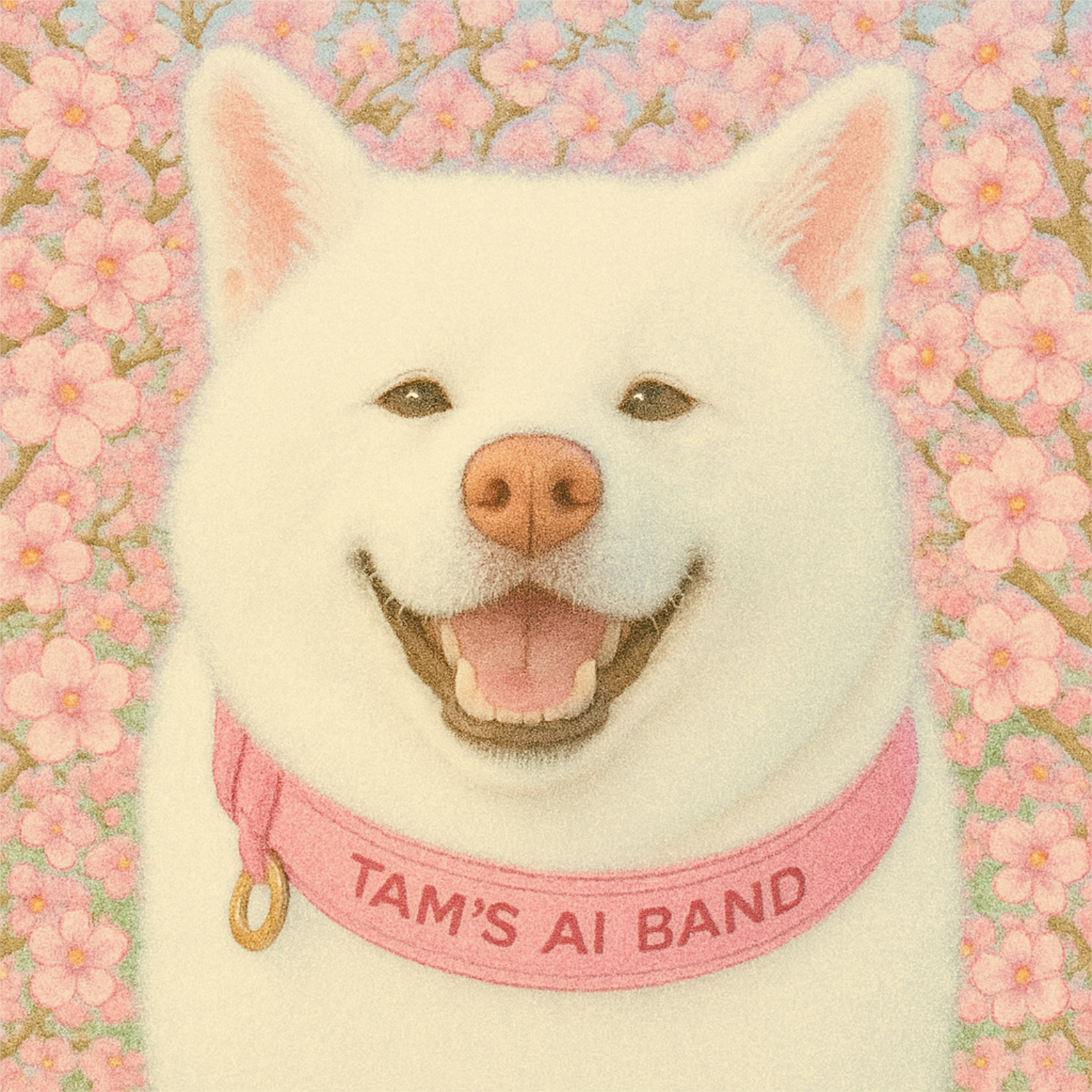 1st 秋田犬タム 桜